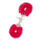 Dream Toys Handcuff With Plush Red Fetish Toys 