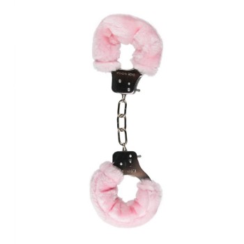 Ροζ Γούνινες Χειροπέδες  - Furry Handcuffs Pink