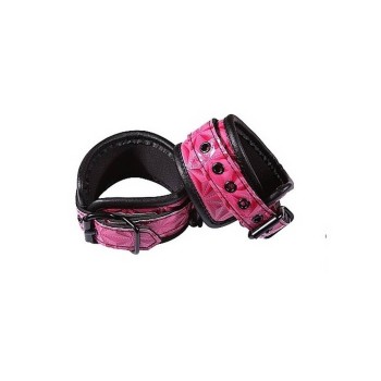 Sinful Pink Wrist Cuffs
