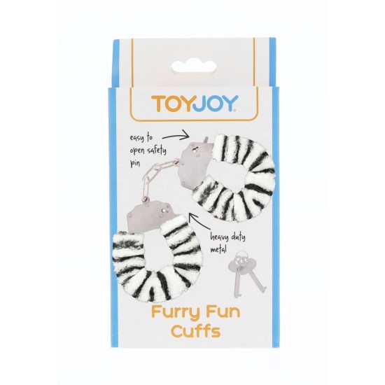 Χειροπέδες Με Γουνάκι - Furry Fun Cuffs Multicolor Fetish Toys 