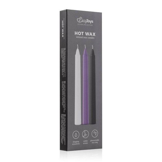 Σετ Φετιχιστικά Κεριά - Sensual Hot Wax Candles Fetish Toys 