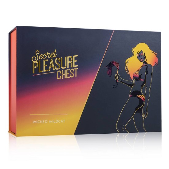 Σετ Φετιχιστικών Αξεσουάρ - Secret Pleasure Chest Wicked Wildcat Sexy Δώρα 