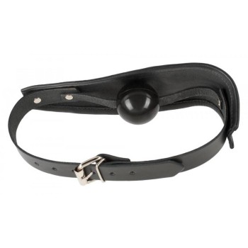 Leather Gag With Silicone Ball