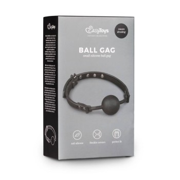 Φίμωτρο Με Μπάλα Σιλικόνης - Ball Gag With Silicone Ball Black