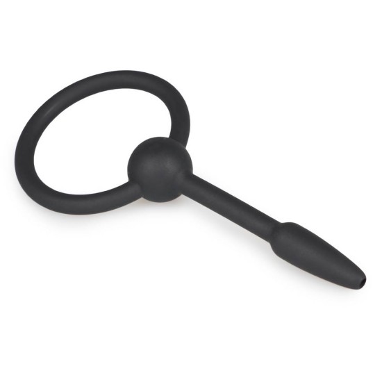 Small Silicone Penis Plug With Pull Ring Fetish Toys 