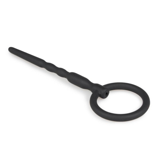 Silicone Penis Plug With Pull Ring Fetish Toys 