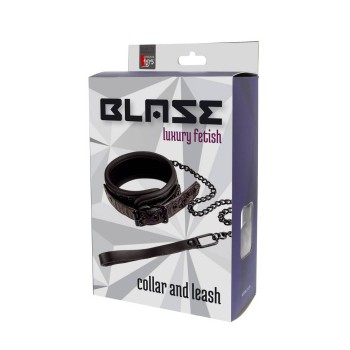 Blaze Collar & Leash Purple