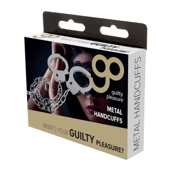 GP Metal Handcuffs With Long Chain