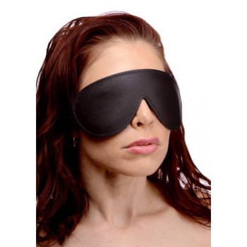Δερμάτινη Φετιχιστική Μάσκα - Strict Leather Padded Blindfold