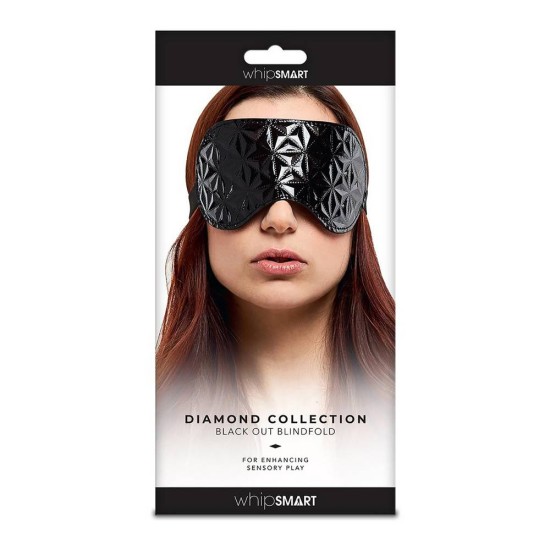 Diamond Eyemask Black Fetish Toys 