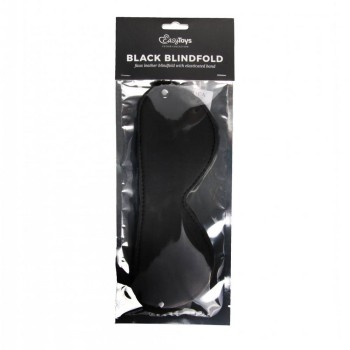 Μαύρη Δερμάτινη Μάσκα  BDSM - Leather Eye Mask Black