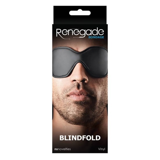 Renegade Bondage Blindfold Black Fetish Toys 