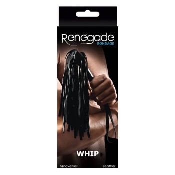 Μαστίγιο - Renegade Bondage Whip Black