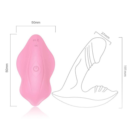 Foxshow Remote Controlled Panty Vibrator Pink Sex Toys