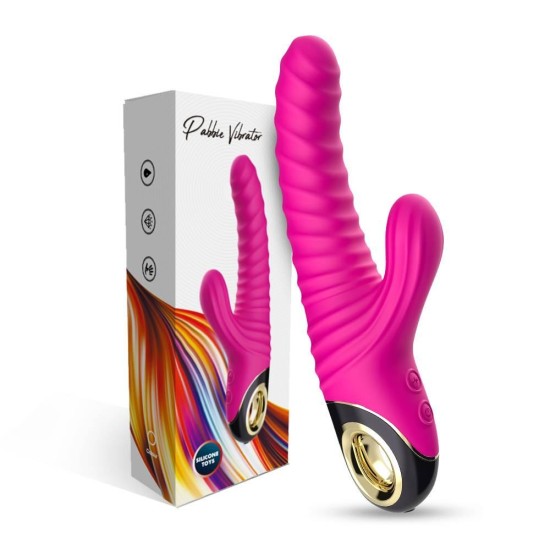Foxshow Eternity Rabbit Vibrator With Ridges Sex Toys