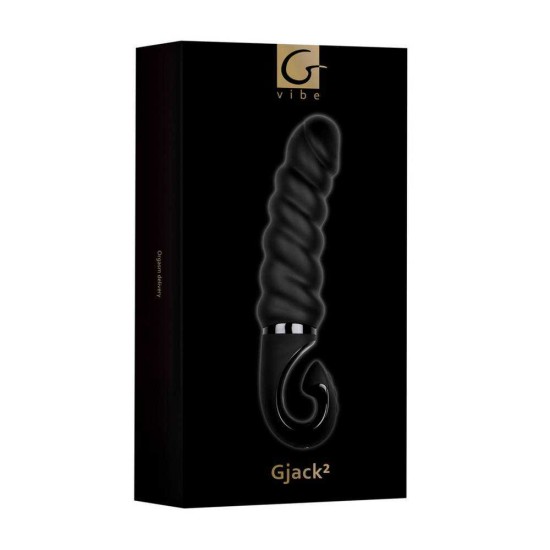 Δονητής Σημείου G Με Ραβδώσεις - G Vibe G Jack 2 Ribbed Vibrator Mystic Noir