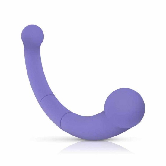 Jane Double Ended Silicone Vibrator Purple Sex Toys