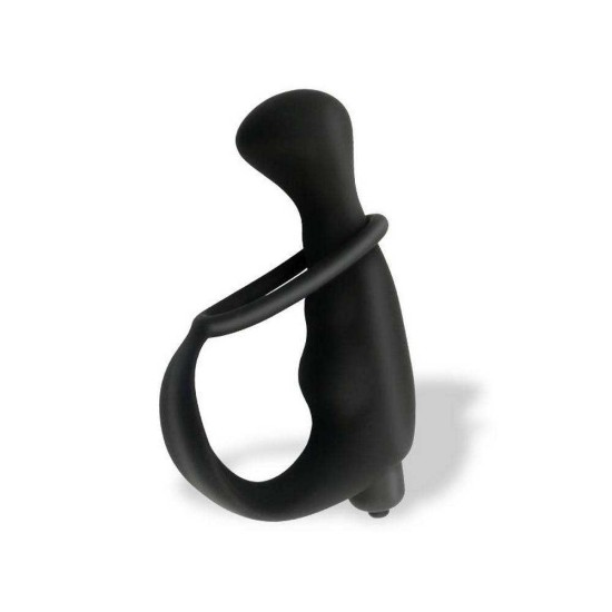 Δονούμενη Σφήνα Προστάτη Με Δαχτυλίδι - Iuterp Vibrating Anal Plug With Cock Ring Sex Toys 