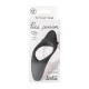 Stardust Silicone Vibrating Cockring Black Sex Toys