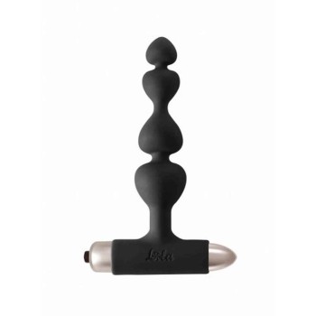 Excellence Vibrating Anal Beads Black