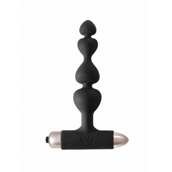 Excellence Vibrating Anal Beads Black Sex Toys