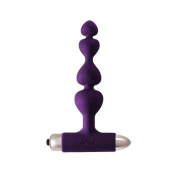 Δονούμενες Πρωκτικές Μπίλιες - Excellence Vibrating Anal Beads Purple
