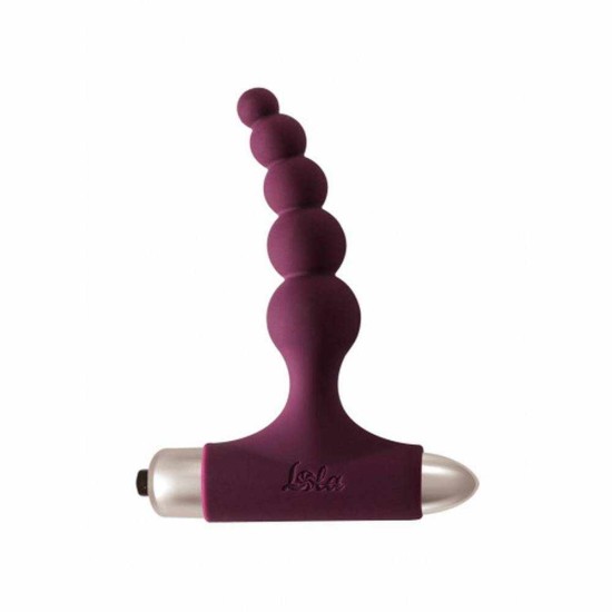 Splendor Vibrating Anal Plug Wine Red Sex Toys