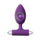 Δονούμενη Σφήνα Με Βαρίδιο - Perfection Vibrating Anal Plug With Ball Purple Sex Toys 