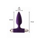 Δονούμενη Σφήνα Πρωκτού - Glory Silicone Vibrating Anal Plug Purple Sex Toys 
