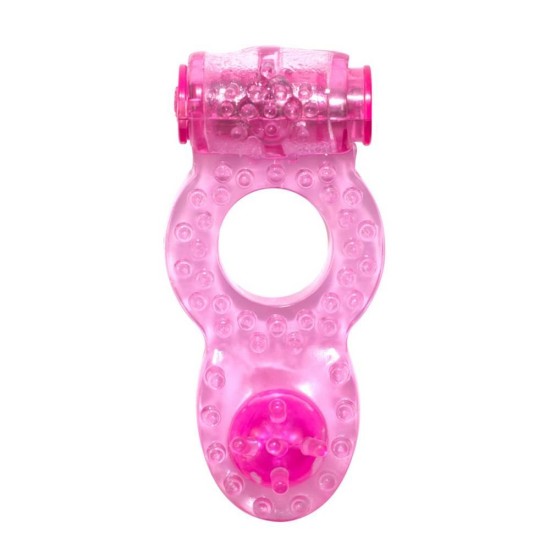 Δονούμενο Δαχτυλίδι Μιας Χρήσης - Ringer One Time Use Vibrating Cockring Pink Sex Toys 