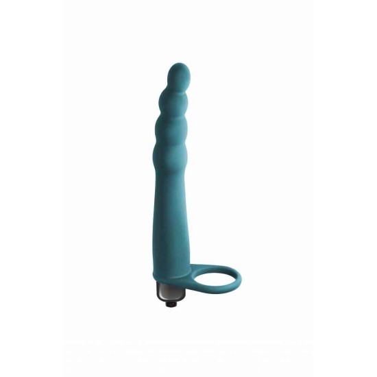 Δονούμενο Ομοίωμα Για Διπλή Διείσδυση - Bramble Dual Entry Strap On Green Sex Toys 