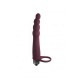 Δονούμενο Ομοίωμα Για Διπλή Διείσδυση - Bramble Dual Entry Strap On Wine Red Sex Toys 