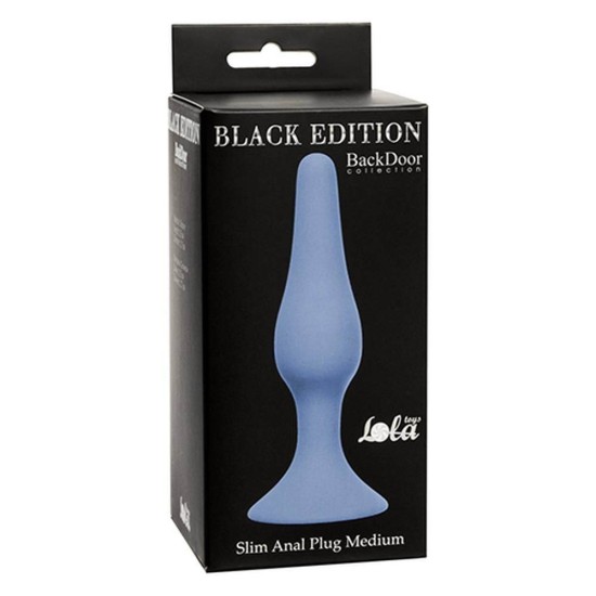 Backdoor Slim Anal Plug Medium Blue Sex Toys