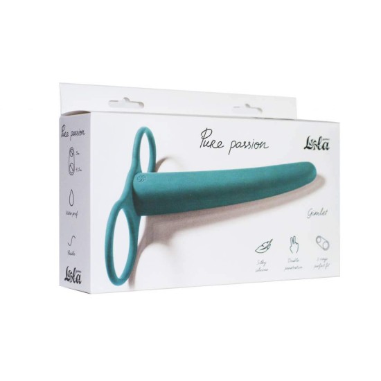 Gimlet Dual Entry Strap On Green Sex Toys