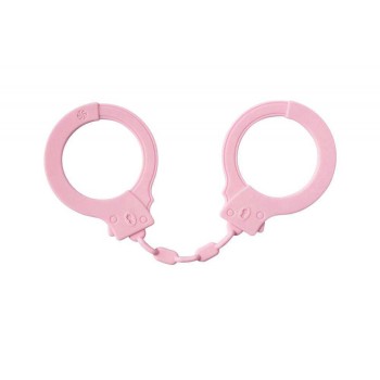 Ποδοπέδες Σιλικόνης - Party Hard Limitation Silicone Ankle Cuffs Pink