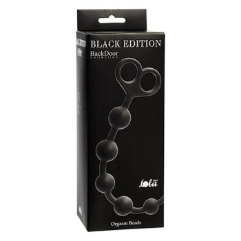 Πρωκτικές Μπίλιες Σιλικόνης - Backdoor Orgasm Beads Black
