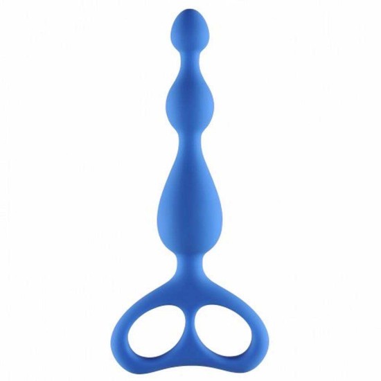 Πρωκτικές Μπίλιες Σιλικόνης - Backdoor Ultimate Beads Blue Sex Toys 