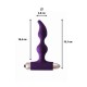 Σφήνα Σιλικόνης Με Δόνηση - Elation Unisex Vibrating Anal Plug Purple Sex Toys 