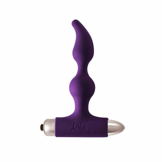 Σφήνα Σιλικόνης Με Δόνηση - Elation Unisex Vibrating Anal Plug Purple Sex Toys 