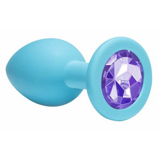 Cutie Anal Plug Medium Turquoise/Purple Sex Toys