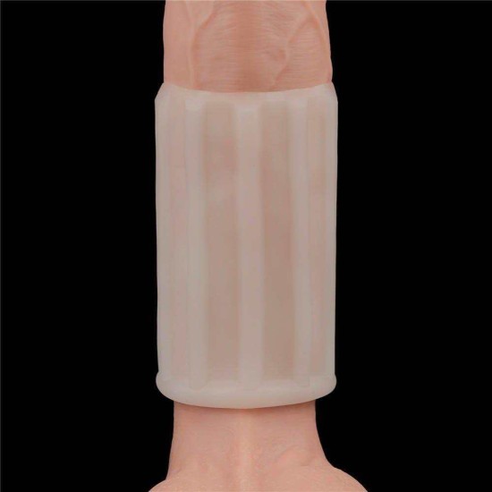Δονούμενο Μανίκι Πέους - Vibrating Ridge Knights Ring Penis Sleeve Sex Toys 