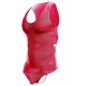 Σέξι Μπλουζάκι Με Εσώρουχο - All Over Mesh Thong Body MBL09 Red Ερωτικά Εσώρουχα 