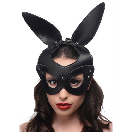 Bad Bunny Vegan Leather Bunny Mask Fetish Toys 