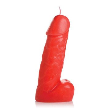 Κερί Πόνου Σε Σχήμα Πέους - Spicy Pecker Red Dick Drip Candle
