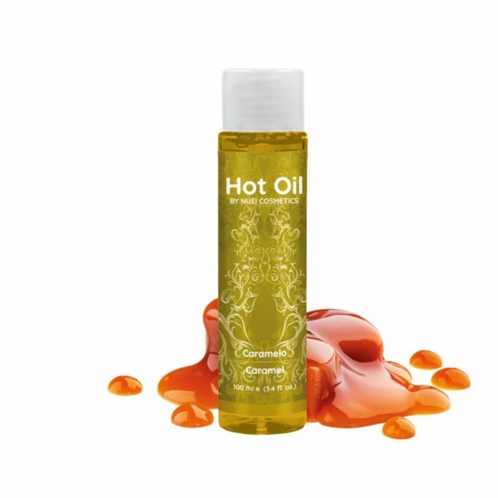 Θερμαντικό Λάδι Μασάζ - Nuei Hot Oil Caramel Massage Oil 100ml Sex & Ομορφιά 