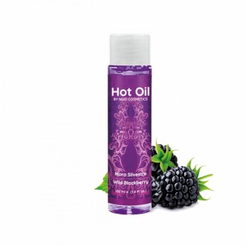 Θερμαντικό Λάδι Μασάζ - Nuei Hot Oil Wild Blackberry Massage Oil 100ml