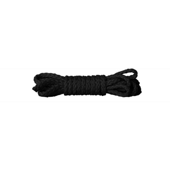 Απαλό Σχοινί Δεσίματος - Kinbaku Mini Rope Black 1,5m Fetish Toys