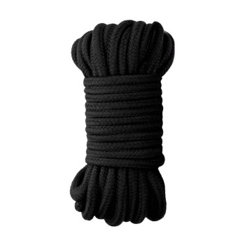 Απαλό Σχοινί Για Δεσίματα - Ouch Silky Japanese Rope Black 10m