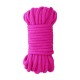 Απαλό Σχοινί Για Δεσίματα - Ouch Silky Japanese Rope Pink 10m Fetish Toys