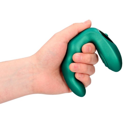 Ασύρματος Δονητής Προστάτη - Bent Vibrating Prostate Massager With Remote Green Sex Toys 